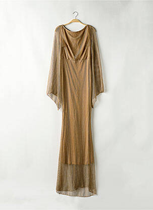 Rochie lungă bej SANS MARQUE femeie