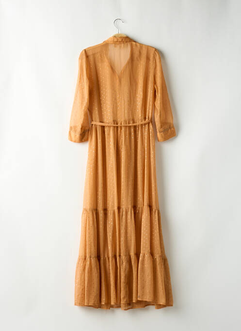 Rochie lungă bej GRACE & MILA femeie