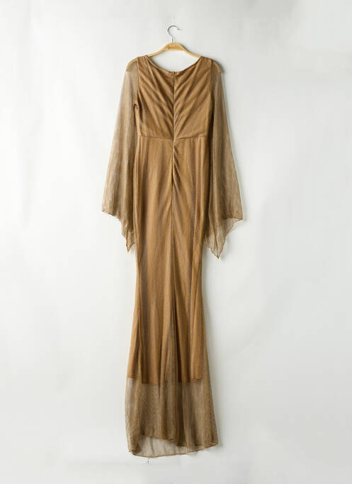 Rochie lungă bej SANS MARQUE femeie