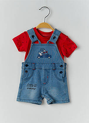 Set pantaloni croială dreaptă albastru BABY BOL băiat