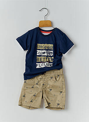 Set șort albastru BABY BOL băiat