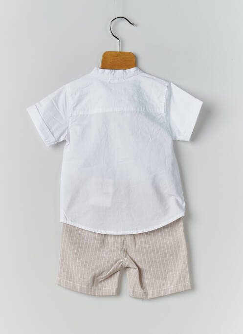 Set șort bej MINI BOL băiat