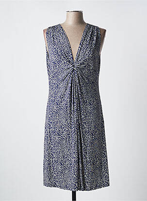 Rochie midi fără mâneci fără mâneci albastru JANIRA femeie