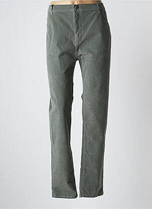 Pantalon slim buzunare verde IMPAQT femeie