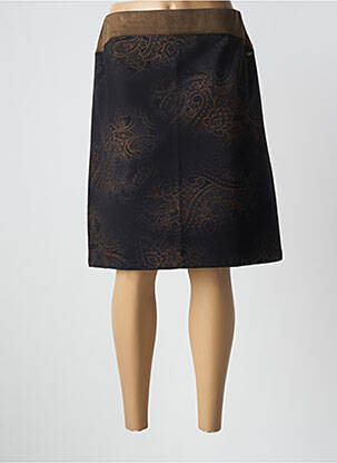 Fustă midi maro THALASSA femeie