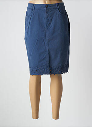 Fustă midi albastru MERI & ESCA femeie