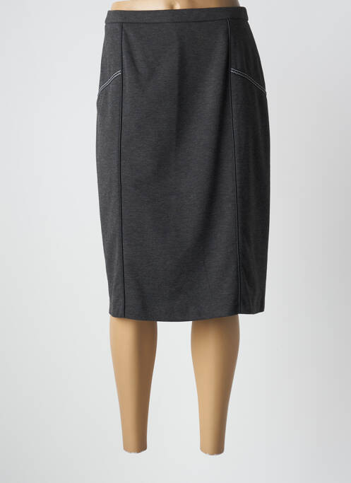 Fustă midi gri FRANCE RIVOIRE femeie