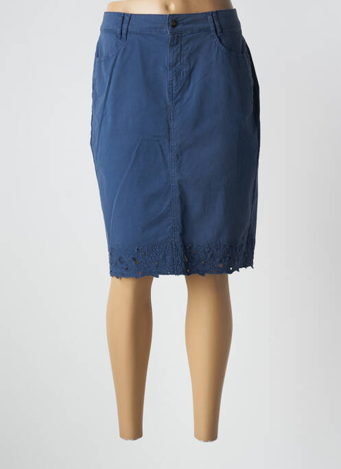 Fustă midi albastru MERI & ESCA femeie