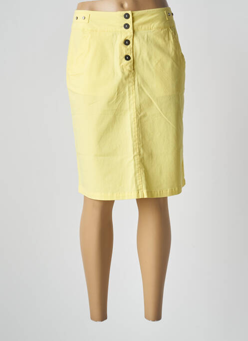 Fustă midi galben THALASSA femeie