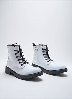 Botine/Ghete alb GEOX fată