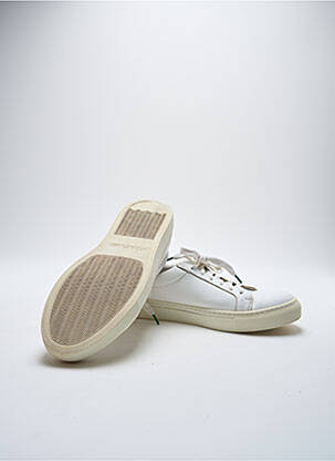 Adidași material neted vârf rotund alb NATIONAL STANDARD unisex