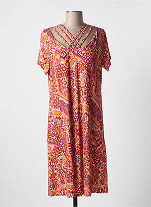 Rochie midi portocaliu MASSANA femeie