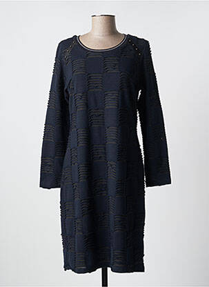 Rochie midi mâneci lungi mâneci lungi albastru MERI & ESCA femeie