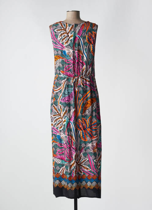 Rochie lungă negru MASSANA femeie