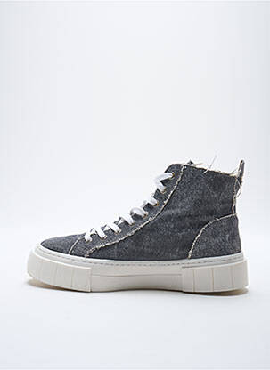 Adidași platformă toc plat până la 3 cm gri REGARD femeie