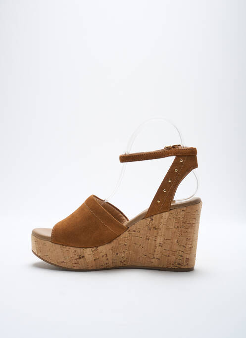 Sandale/Pantofi decupați maro NERO GIARDINI femeie