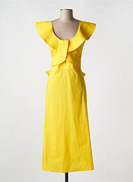 Rochie midi galben LIVIANA CONTI femme