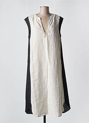 Rochie midi bej PUROTATTO femeie