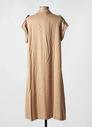 Rochie midi bej PESERICO femeie