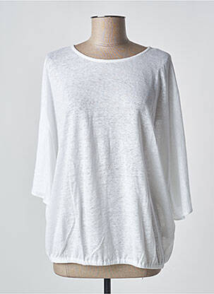 Top alb PUROTATTO femeie