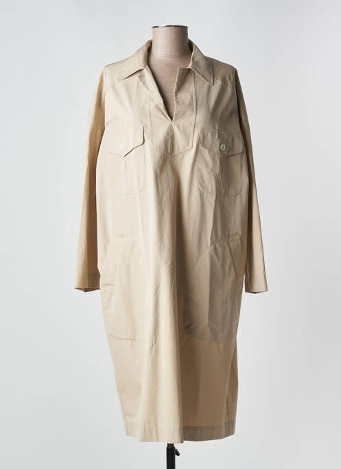 Rochie midi bej ASPESI femeie