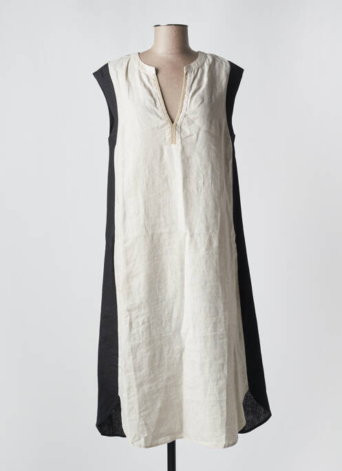 Rochie midi bej PUROTATTO femeie