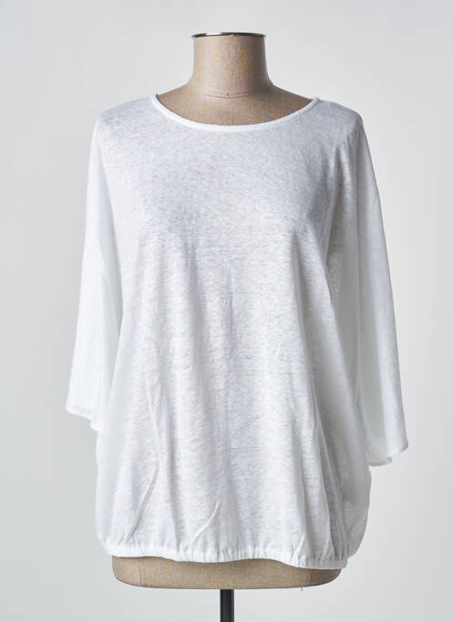 Top alb PUROTATTO femeie