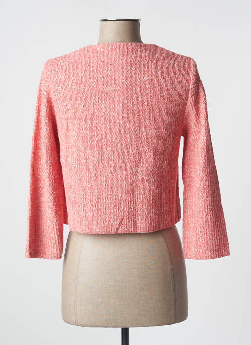 Vestă cu mâneci lungi roz ANNECLAIRE femeie