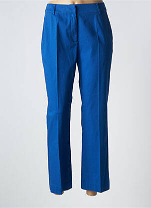 Pantalon 7/8 talie înaltă talie înaltă albastru PUROTATTO femeie