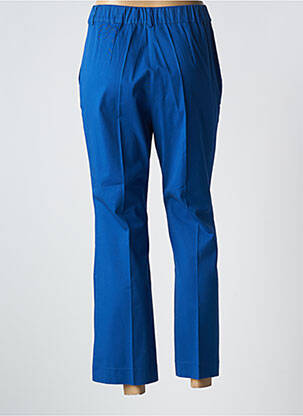 Pantalon 7/8 talie înaltă talie înaltă albastru PUROTATTO femeie