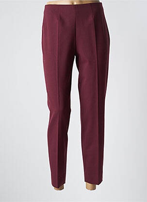 Pantalon 7/8 talie înaltă talie înaltă roșu PIAZZA SEMPIONE femeie