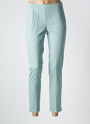 Pantalon 7/8 talie cu cleme mărime normală albastru ROSSO 35 femeie