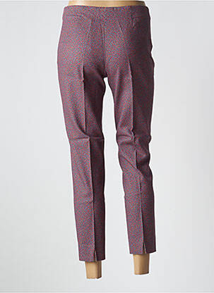 Pantalon 7/8 talie înaltă talie înaltă roșu PIAZZA SEMPIONE femeie