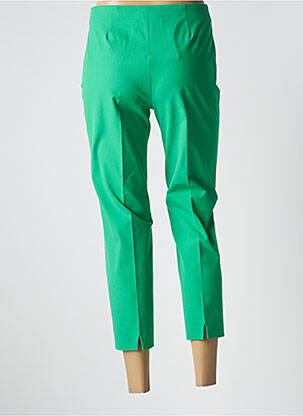 Pantalon 7/8 talie înaltă talie înaltă verde PIAZZA SEMPIONE femeie