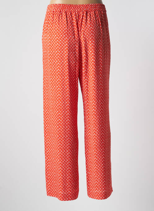 Pantalon larg roșu PIAZZA SEMPIONE femeie