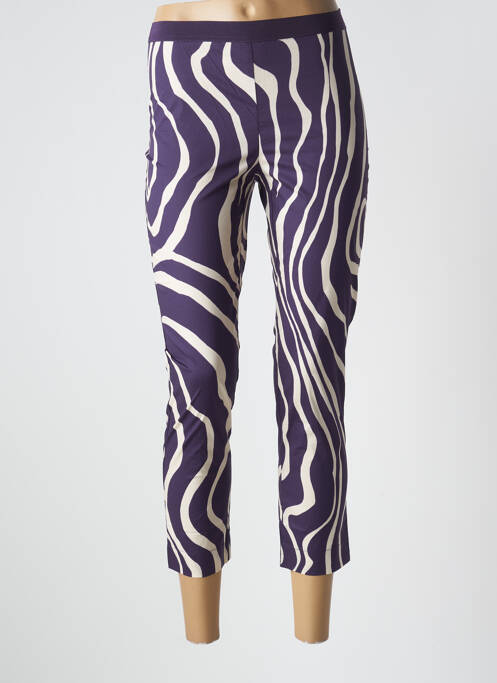 Pantalon 7/8 violet LIVIANA CONTI femeie