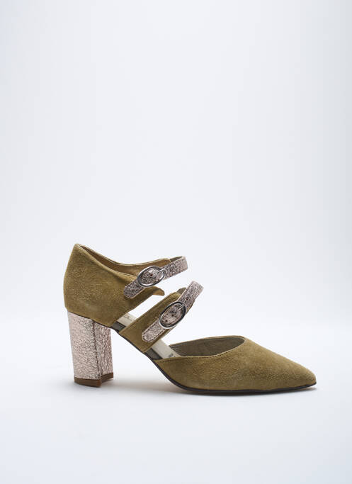 Pantofi cu toc verde J.METAYER femeie