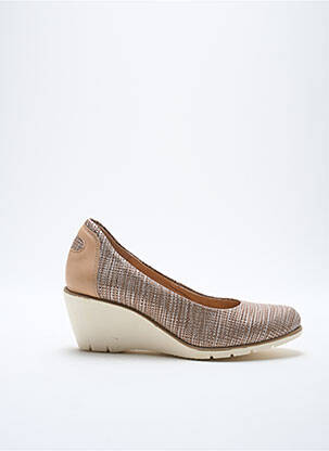 Pantofi cu toc maro KARSTON femeie