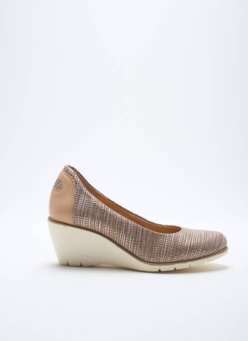 Pantofi cu toc maro KARSTON femeie