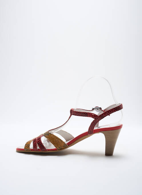 Sandale/Pantofi decupați roșu ARTIKA SOFT femeie