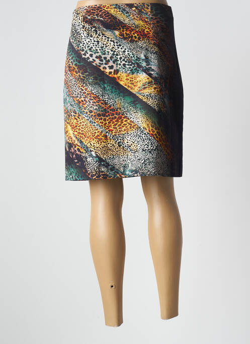 Fustă scurtă negru LO! LES FILLES femeie