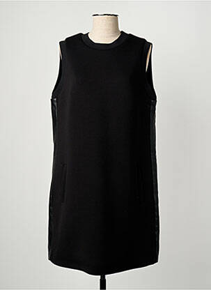 Rochie scurtă fără mâneci fără mâneci negru RIVIERES DE LUNE femeie