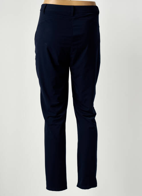 Pantalon 7/8 elasticitate mărime normală albastru MALOKA femme