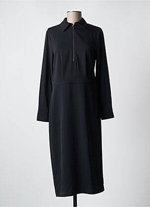 Rochie lungă mâneci lungi mâneci lungi negru YAYA femeie