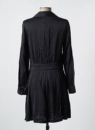 Rochie midi imprimeu fantezie mâneci lungi negru MOLLY BRACKEN femeie