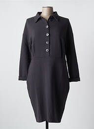 Rochie midi mâneci 3/4 mâneci 3/4 negru YAYA femeie
