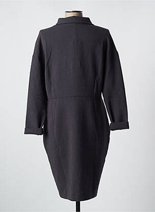 Rochie midi mâneci 3/4 mâneci 3/4 negru YAYA femeie
