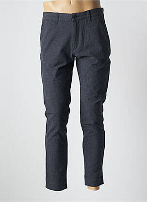 Pantalon chino elasticitate mărime normală albastru JACK & JONES bărbat