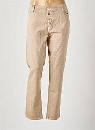 Pantalon 7/8 țesătură poplin bej LEE COOPER femme