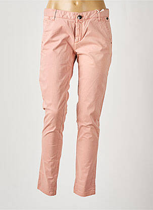 Pantalon slim buzunare roz DDP femeie